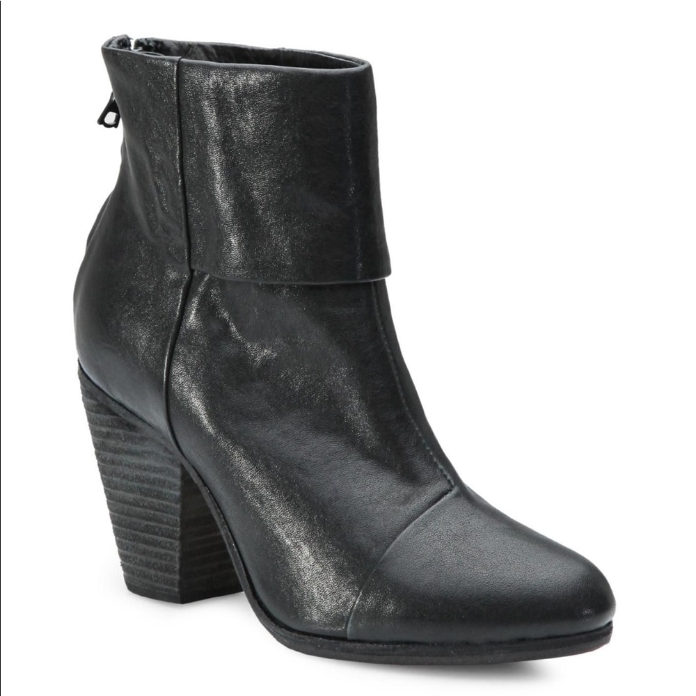 Rag and Bone Newbury boot - black leather
